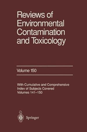 Immagine del venditore per Reviews of Environmental Contamination and Toxicology venduto da BuchWeltWeit Ludwig Meier e.K.