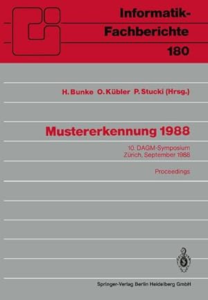 Imagen del vendedor de Mustererkennung 1988 a la venta por BuchWeltWeit Ludwig Meier e.K.