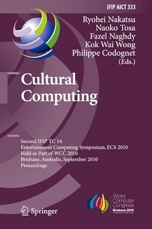 Seller image for Cultural Computing for sale by BuchWeltWeit Ludwig Meier e.K.
