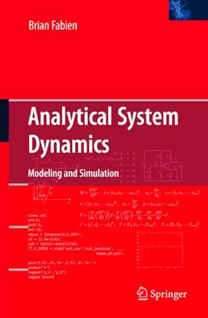 Image du vendeur pour Analytical System Dynamics mis en vente par BuchWeltWeit Ludwig Meier e.K.