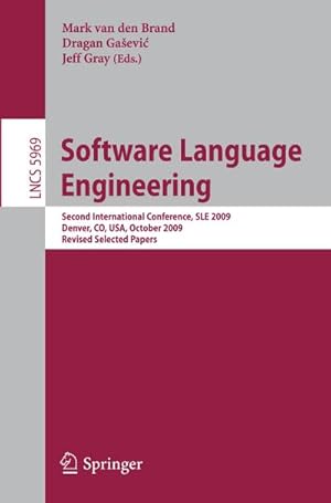 Bild des Verkufers fr Software Language Engineering zum Verkauf von BuchWeltWeit Ludwig Meier e.K.