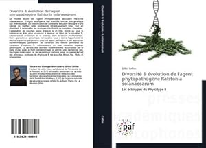 Seller image for Diversit & volution de l'agent phytopathogne Ralstonia solanacearum for sale by BuchWeltWeit Ludwig Meier e.K.