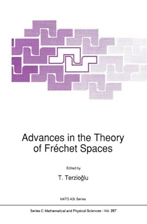 Imagen del vendedor de Advances in the Theory of Frchet Spaces a la venta por BuchWeltWeit Ludwig Meier e.K.