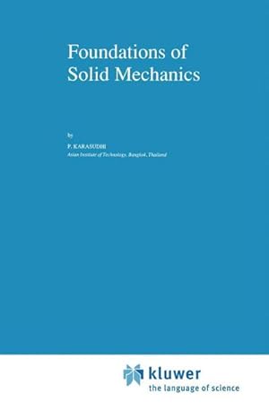 Seller image for Foundations of Solid Mechanics for sale by BuchWeltWeit Ludwig Meier e.K.