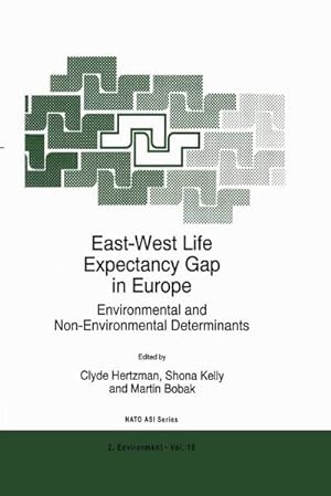Imagen del vendedor de East-West Life Expectancy Gap in Europe a la venta por BuchWeltWeit Ludwig Meier e.K.