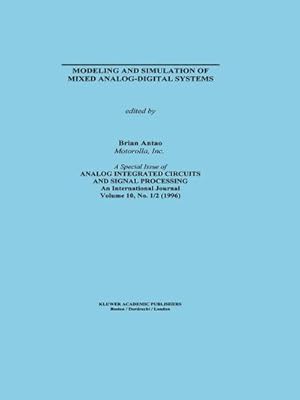 Seller image for Modeling and Simulation of Mixed Analog-Digital Systems for sale by BuchWeltWeit Ludwig Meier e.K.