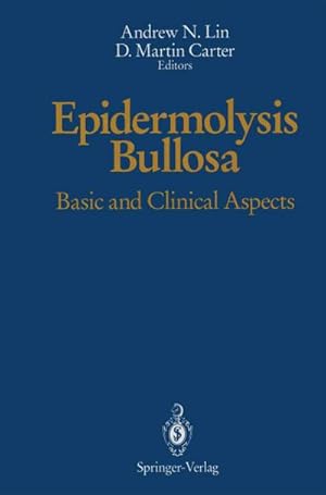 Imagen del vendedor de Epidermolysis Bullosa a la venta por BuchWeltWeit Ludwig Meier e.K.