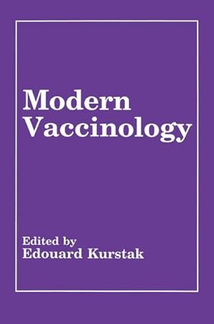 Image du vendeur pour Modern Vaccinology mis en vente par BuchWeltWeit Ludwig Meier e.K.