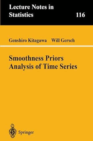 Image du vendeur pour Smoothness Priors Analysis of Time Series mis en vente par BuchWeltWeit Ludwig Meier e.K.