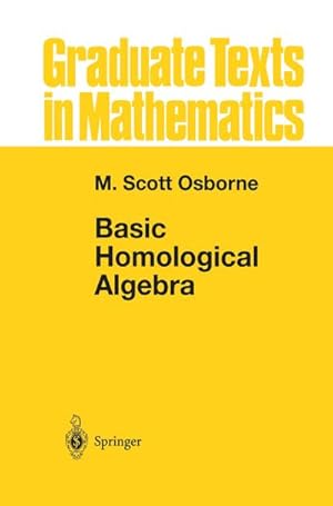Imagen del vendedor de Basic Homological Algebra a la venta por BuchWeltWeit Ludwig Meier e.K.