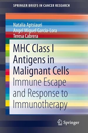 Imagen del vendedor de MHC Class I Antigens In Malignant Cells a la venta por BuchWeltWeit Ludwig Meier e.K.