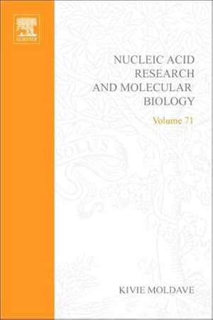 Seller image for Progress in Nucleic Acid Research and Molecular Biology for sale by BuchWeltWeit Ludwig Meier e.K.