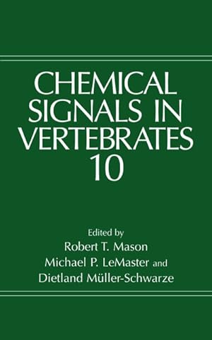 Immagine del venditore per Chemical Signals in Vertebrates 10 venduto da BuchWeltWeit Ludwig Meier e.K.