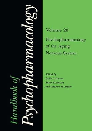Bild des Verkufers fr Handbook of Psychopharmacology zum Verkauf von BuchWeltWeit Ludwig Meier e.K.