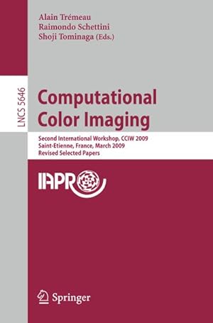 Imagen del vendedor de Computational Color Imaging a la venta por BuchWeltWeit Ludwig Meier e.K.