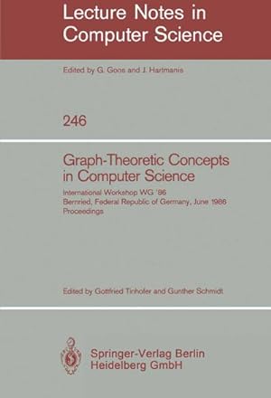 Seller image for Graph-Theoretic Concepts in Computer Science for sale by BuchWeltWeit Ludwig Meier e.K.