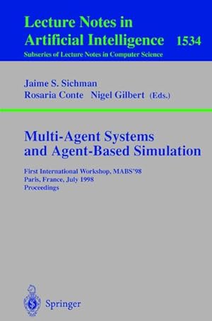 Seller image for Multi-Agent Systems and Agent-Based Simulation for sale by BuchWeltWeit Ludwig Meier e.K.