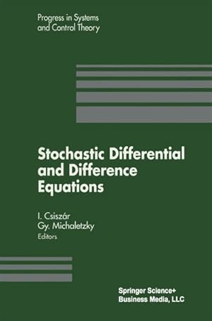 Immagine del venditore per Stochastic Differential and Difference Equations venduto da BuchWeltWeit Ludwig Meier e.K.