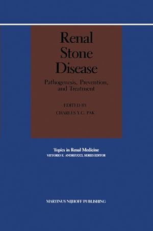 Seller image for Renal Stone Disease for sale by BuchWeltWeit Ludwig Meier e.K.