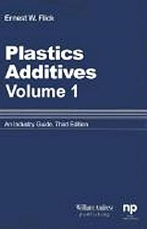 Bild des Verkufers fr Plastics Additives, Volume 1 zum Verkauf von BuchWeltWeit Ludwig Meier e.K.