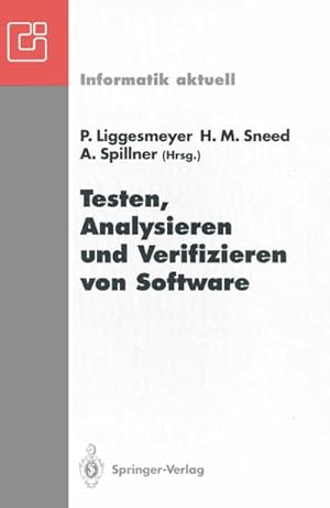 Seller image for Testen, Analysieren und Verifizieren von Software for sale by BuchWeltWeit Ludwig Meier e.K.