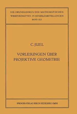 Seller image for Vorlesungen ber Projektive Geometrie for sale by BuchWeltWeit Ludwig Meier e.K.