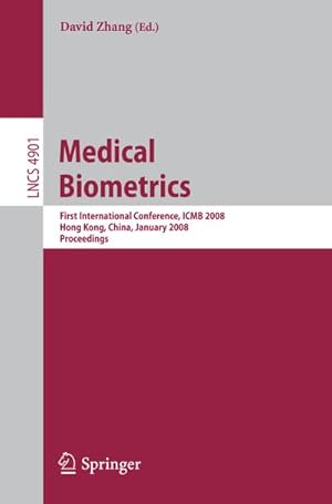 Bild des Verkufers fr Medical Biometrics zum Verkauf von BuchWeltWeit Ludwig Meier e.K.