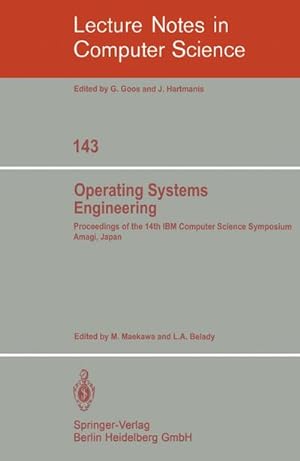 Seller image for Operating Systems Engineering for sale by BuchWeltWeit Ludwig Meier e.K.