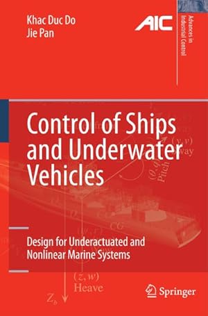Immagine del venditore per Control of Ships and Underwater Vehicles venduto da BuchWeltWeit Ludwig Meier e.K.