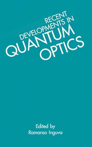 Seller image for Recent Developments in Quantum Optics for sale by BuchWeltWeit Ludwig Meier e.K.