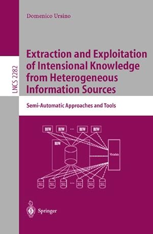 Image du vendeur pour Extraction and Exploitation of Intensional Knowledge from Heterogeneous Information Sources mis en vente par BuchWeltWeit Ludwig Meier e.K.