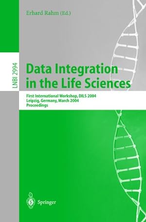 Immagine del venditore per Data Integration in the Life Sciences venduto da BuchWeltWeit Ludwig Meier e.K.