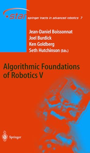 Seller image for Algorithmic Foundations of Robotics V for sale by BuchWeltWeit Ludwig Meier e.K.