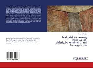 Imagen del vendedor de Malnutrition among Bangladeshi elderly:Determinants and Consequences a la venta por BuchWeltWeit Ludwig Meier e.K.