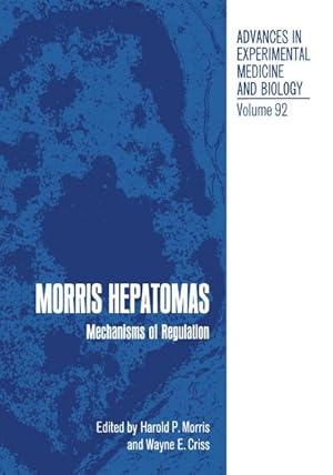 Seller image for Morris Hepatomas for sale by BuchWeltWeit Ludwig Meier e.K.