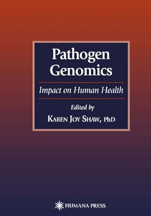 Imagen del vendedor de Pathogen Genomics a la venta por BuchWeltWeit Ludwig Meier e.K.