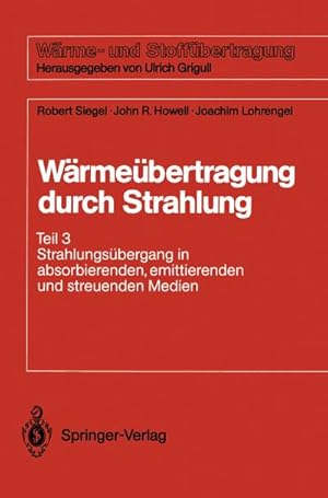 Immagine del venditore per Wrmebertragung durch Strahlung venduto da BuchWeltWeit Ludwig Meier e.K.