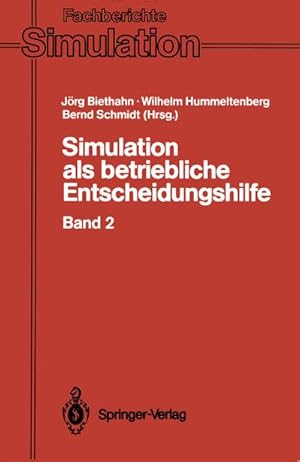 Imagen del vendedor de Simulation als betriebliche Entscheidungshilfe a la venta por BuchWeltWeit Ludwig Meier e.K.
