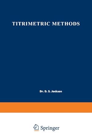 Image du vendeur pour Titrimetric Methods mis en vente par BuchWeltWeit Ludwig Meier e.K.