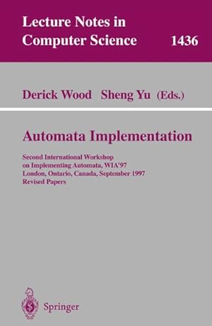 Imagen del vendedor de Automata Implementation a la venta por BuchWeltWeit Ludwig Meier e.K.