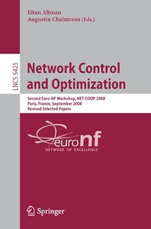 Bild des Verkufers fr Network Control and Optimization zum Verkauf von BuchWeltWeit Ludwig Meier e.K.