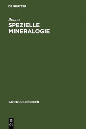 Immagine del venditore per Spezielle Mineralogie venduto da BuchWeltWeit Ludwig Meier e.K.