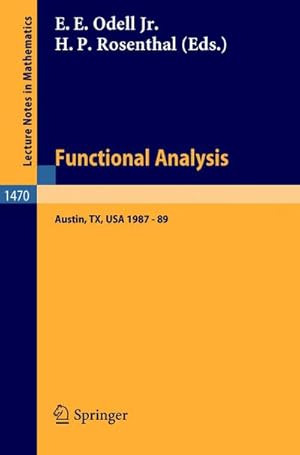 Seller image for Functional Analysis for sale by BuchWeltWeit Ludwig Meier e.K.