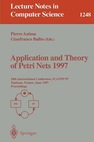 Seller image for Application and Theory of Petri Nets 1997 for sale by BuchWeltWeit Ludwig Meier e.K.