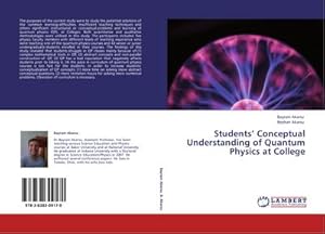 Imagen del vendedor de Students Conceptual Understanding of Quantum Physics at College a la venta por BuchWeltWeit Ludwig Meier e.K.
