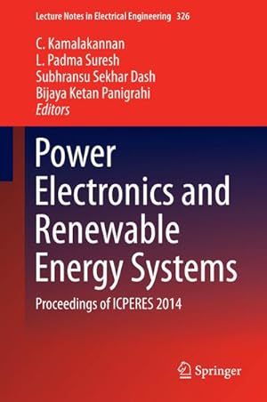 Imagen del vendedor de Power Electronics and Renewable Energy Systems a la venta por BuchWeltWeit Ludwig Meier e.K.