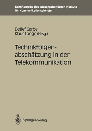 Seller image for Technikfolgenabschtzung in der Telekommunikation for sale by BuchWeltWeit Ludwig Meier e.K.