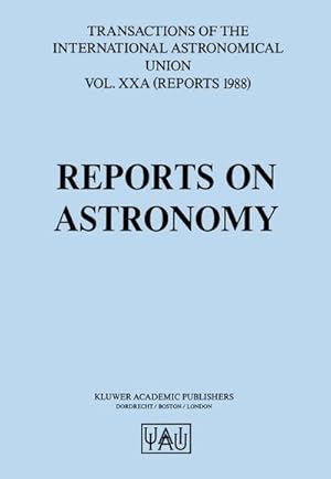 Seller image for Reports on Astronomy for sale by BuchWeltWeit Ludwig Meier e.K.