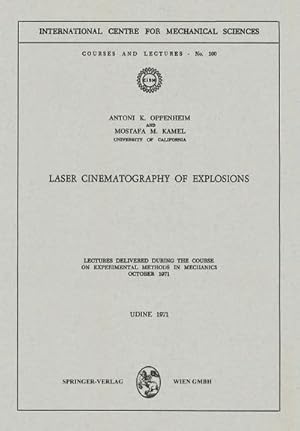 Seller image for Laser Cinematography of Explosions for sale by BuchWeltWeit Ludwig Meier e.K.