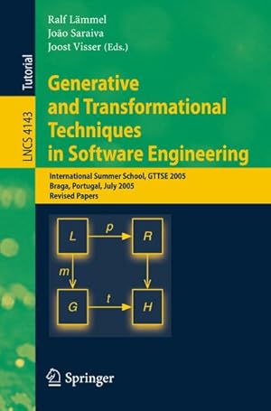 Seller image for Generative and Transformational Techniques in Software Engineering for sale by BuchWeltWeit Ludwig Meier e.K.